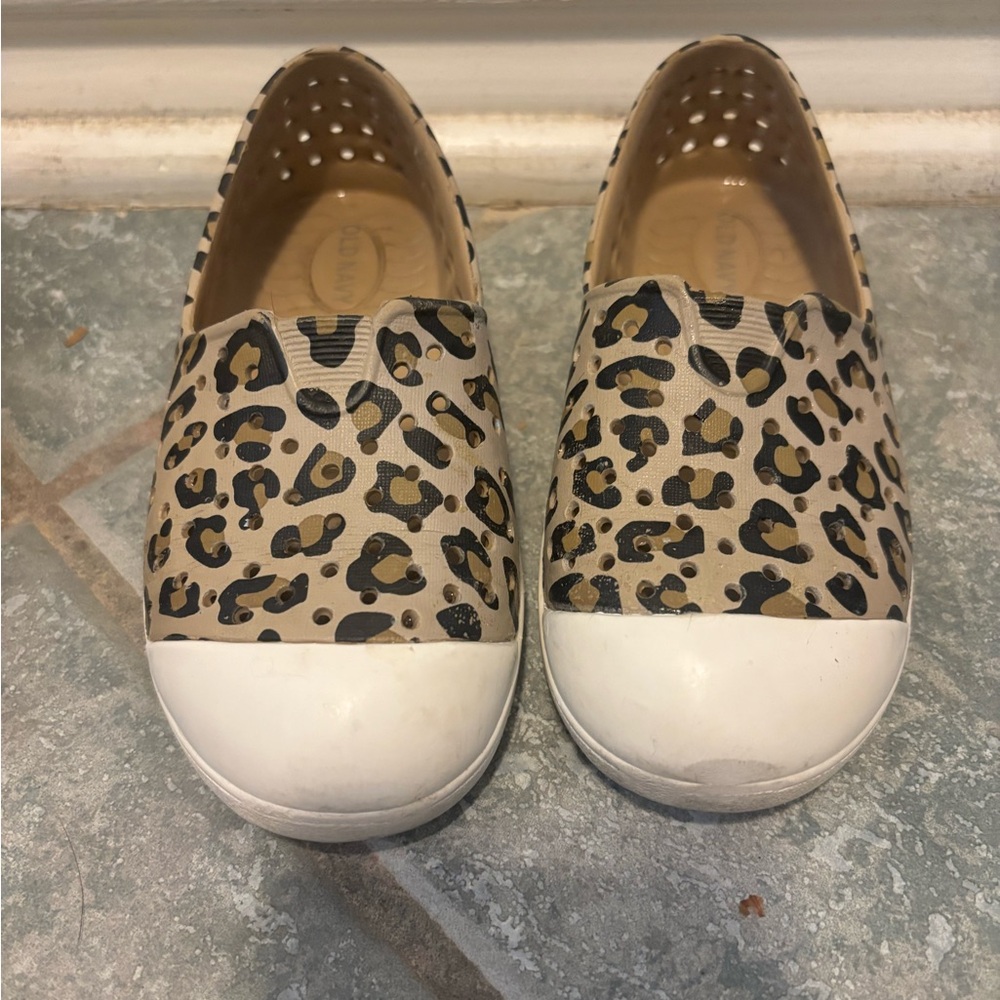 Old Navy Kids Leopard Slip-On Shoes